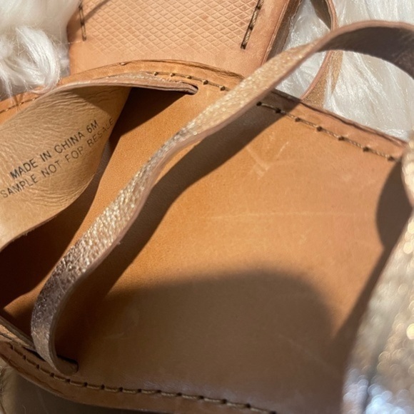 Frye leather Felix campus slide flat sandals - Picture 5 of 7